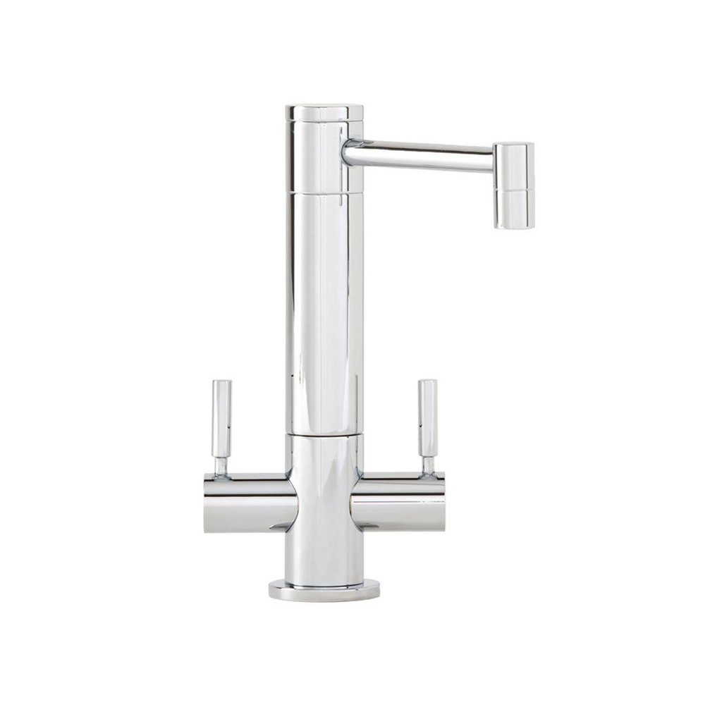 Waterstone 1900HC-SN Hunley Filtration Faucet Hot and Cold Double Handle, Satin Nickel