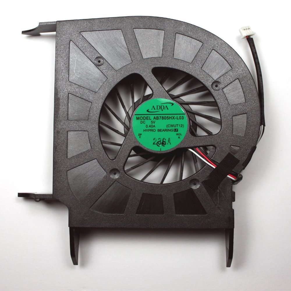 Power4Laptops Discrete Video Card Version Replacement Laptop Fan for AMD Processors Compatible with HP Pavilion dv6-2167tx