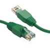 FireFold Cat6A Ethernet Patch Cable 500MHZ 10GBPS High-Speed Internet Cable LAN Wire for Computer Networks 25ft Green view 1
