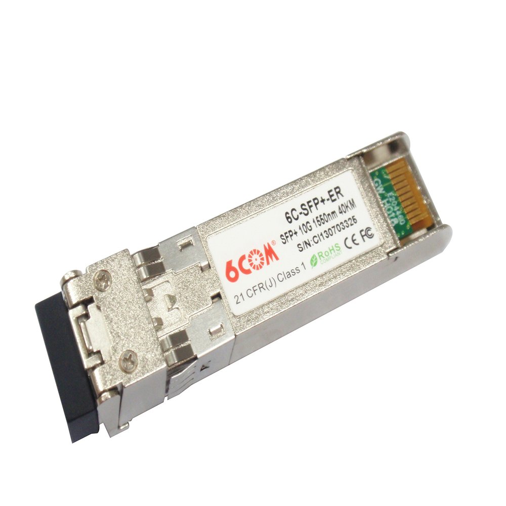 6COM 10G 1550nm 40KM SFP+ Transceiver, compatible HP J9153A