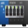 Linksys SE3005: 5-Port Gigabit Ethernet Unmanaged Switch, Computer Network, Auto-Sensing Ports Maximize Data Flow for up to 1,000 Mbps (Black, Blue) view 1