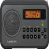 Sangean PR-D18BK AM/FM/Portable Digital Radio with Protective Bumper (Gray/Black) Black/ Grey view 2