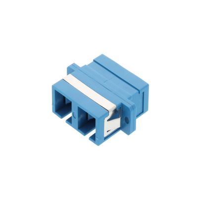 Networx Fiber Optic Female to Female Adapter (SC-SC, SingleMode, Duplex, Polished Connector)