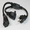PCCables.com Y-Splitter Power 16 Awg view 1