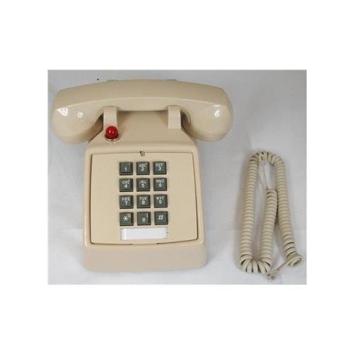 Cortelco ITT-2500-57MD-ASH 250044-VBA-57MD Desk w/ Message Waiting - NEW - Retail - ITT-2500-57MD-ASH