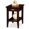 Leick Home Laurent End Table, 16", Chocolate Cherry view 1