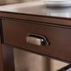 Leick Home Laurent End Table, 16", Chocolate Cherry view 4