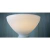 Satco 6 Inch Diameter Reflector-Type IES Replacement Glass Shade for Stiffel, Milky White view 3