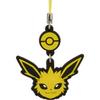 Pokemon Face Swing Strap Rubber Charm Tomy - Jolteon view 1