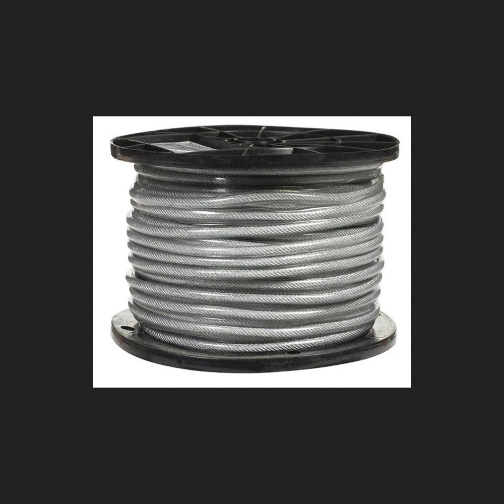 Campbell 7000397 3/32" X 250' Cable Vinyl Coated Reel