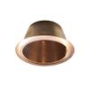 6" Copper Stepped Baffle Trim for Par30/R30 Line Voltage Recessed Light-Fit Halo/Juno view 1