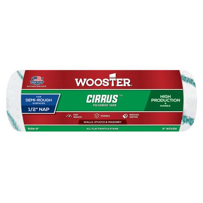 Wooster Brush R194-9 Cirrus Nap Roller, 1/2-Inch