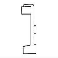 T-E Connectivity 643266-1 (1 pc) HCCC STRAIN RELIEF