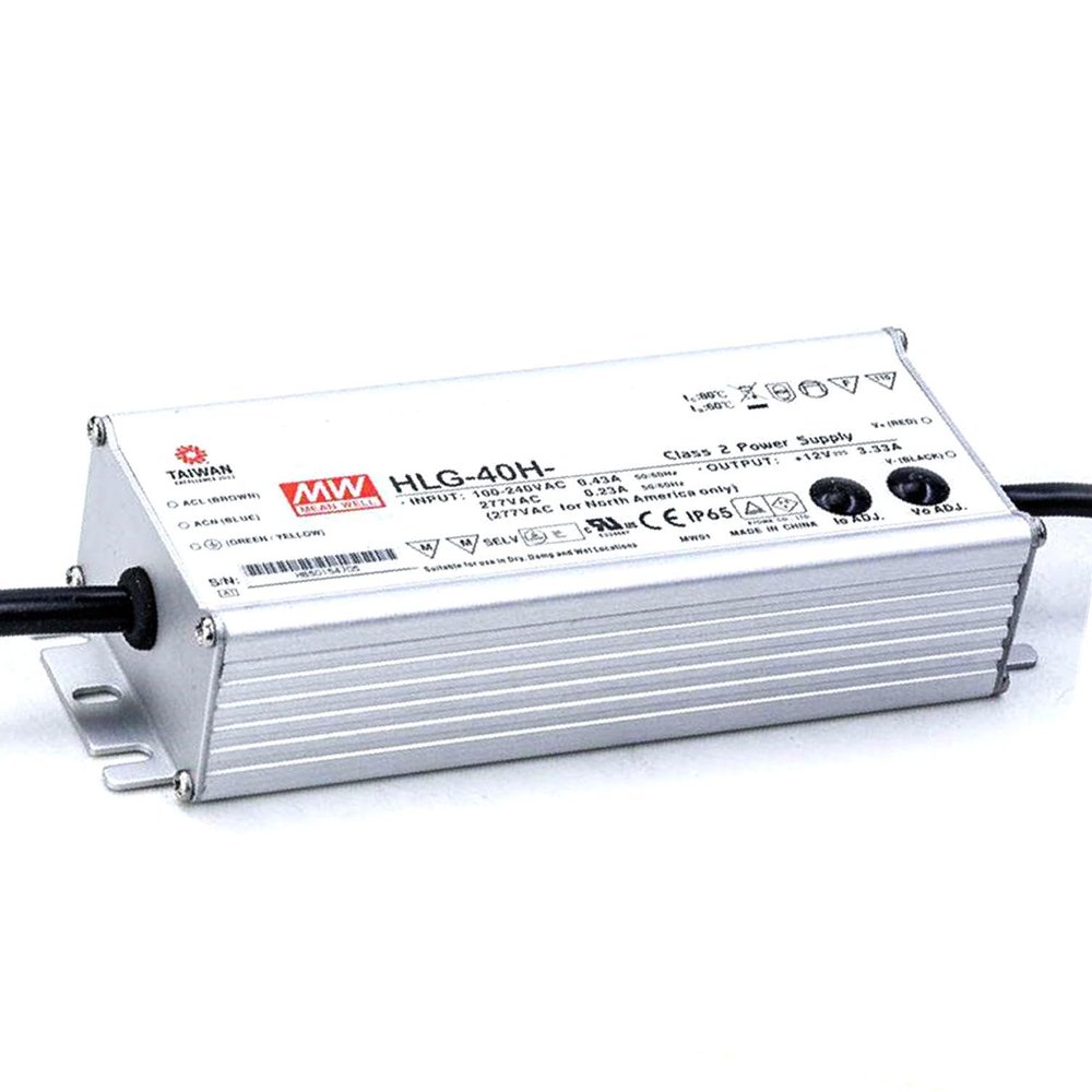 [PowerNex] Mean Well HLG-40H-36B 36V 1.12A 40.32W Single Output Switching LED Power Supply with PFC