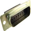 15 PIN MALE D CONNECTOR/CRIMP view 1