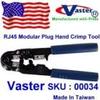 Crimp Tools, Cat5/cat6 Rj45 Modular Plug Crimp Tool & Cable Stripper/Crimping Tool view 1