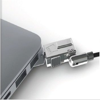 Mac Book Pro Retina 15" Security Kit with White Cable Lock (fits New Models)