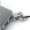 Mac Book Pro Retina 15" Security Kit with White Cable Lock (fits New Models) view 1