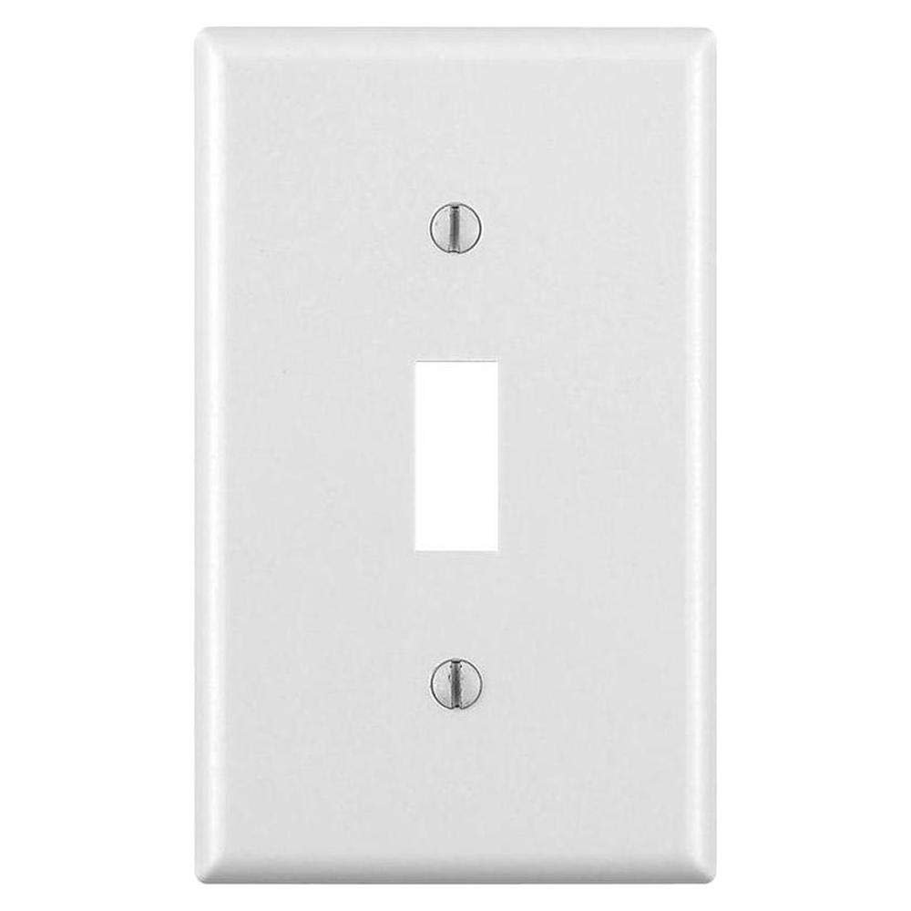 Leviton M24-88001-000 Swtchplt 10Pk Wh