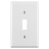 Leviton M24-88001-000 Swtchplt 10Pk Wh view 1