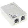 uxcell 1 to 2 RJ11 6P2C Female Socket Phone Modem ADSL Splitter Filter view 1