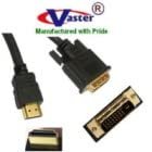10 Pack, DVI to High-Definition Television Cable (Color) 6 Ft