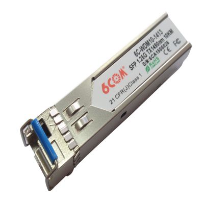 6COM 1.25G 10KM 1490nm BIDI SFP Transceiver compatible Brocade E1MG-BXD
