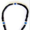 Iconsgr Handmade Blessed Christian Orthodox Komboskoini Prayer Rope 100 Knots Wool Pentant Black view 3