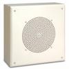 Bogen MB8TSQ Metal Box Speaker, 8 Inch Wall Mount Speaker, 25V/70V Commercial Paging Speaker, Transformer Coupled Indoor Speaker, Off White Enamel Finish view 1