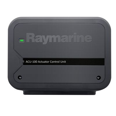RAYMARINE RAY-E70098 / ACU-100 Actuator Control Unit, MFG# E70098, for use with EV-1 heading sensor. Controlled by p70/p70r control head or a, c or e series MFDs. Requires drive unit.