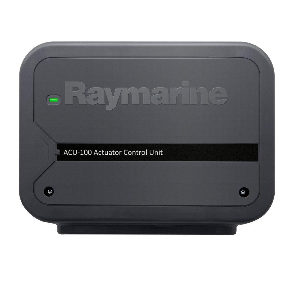 RAYMARINE RAY-E70098 / ACU-100 Actuator Control Unit, MFG# E70098, for use with EV-1 heading sensor. Controlled by p70/p70r control head or a, c or e series MFDs. Requires drive unit.