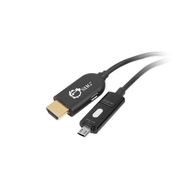 SIIG CB-MH0312-S1 MHL Micro USB to HDMI Adapter Cable