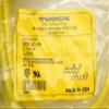 TURCK RKM 40-4M 4 Meter Length, 4 PIN, 7/8 INCH MINIFAST, CORDSET, Nickel Plated Brass Coupling, Oil Resistant, PVC Jacket, ROHS Compliant, Single Ended, Straight Female Connector, U2045 view 2