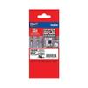 Brother TZES241 Labels - 18mm (3/4) Black on White Extra Strength Super Adhes. view 1