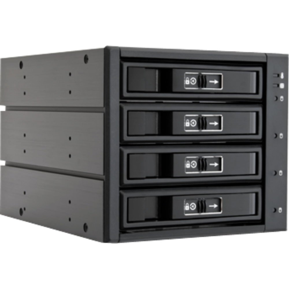 Chieftec CBP-3141SAS 3x5.25inch bays for 3x3.5/2.5inch HDDs/SSDs, aluminium