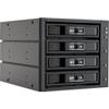 Chieftec CBP-3141SAS 3x5.25inch bays for 3x3.5/2.5inch HDDs/SSDs, aluminium view 1