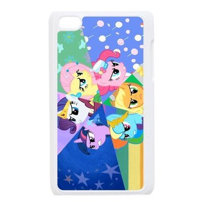 Custom My Little Pony Hard Back Cover Case for iPod Touch 4th IPT380