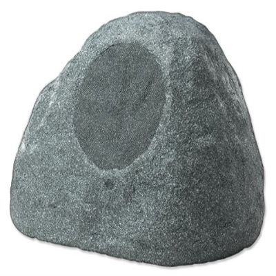 OSD Audio RS840S 8-inch Single Outdoor 250-Watt Rock Speaker, Granite Grey