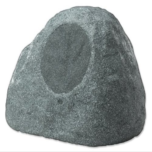 OSD Audio RS840S 8-inch Single Outdoor 250-Watt Rock Speaker, Granite Grey