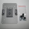 SILVER VESA PLATE MONITOR PLATE MOUNT 100X100MM FOR M8 M2 M-FLEX WITH SCREWS view 1