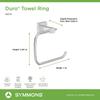 Symmons 363TR Duro Wall-Mounted Towel Ring in Polished Chrome view 3