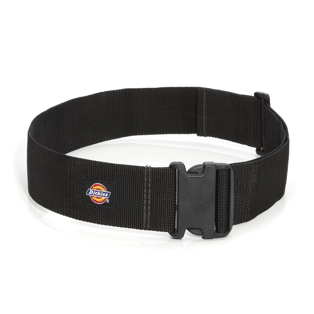 Dickies Heavy-Duty Work Belt, Holds Most Tool Belt Pouches and Duty Belt Clips for Woodworkers and Contractors, 2-inch Nylon Web, Adjustable
