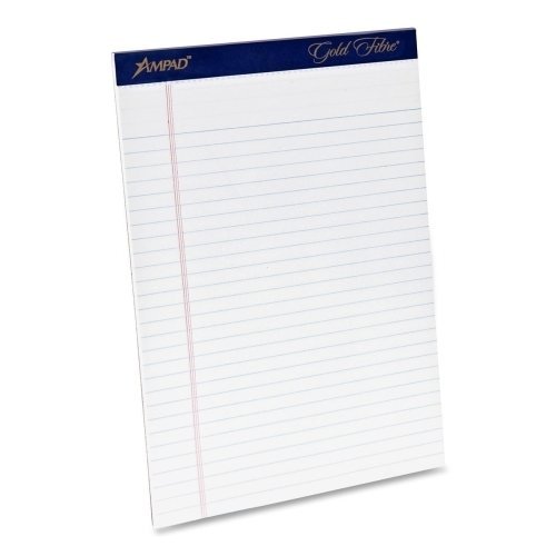 Esselte Pendaflex Corporation Perforated Pads,Legal,50 Shts,8-1/2"X11-3/4",White(Pack Of 1)