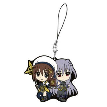 Animewild Magical Girl Nanoha The Movie 2nd Ichiban Kuji Hayate & Reinforce Cell Phone Charm