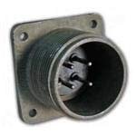 024255-0035, Conn Circular PIN 7 POS Solder ST Box Mount 7 Terminal 1 Port