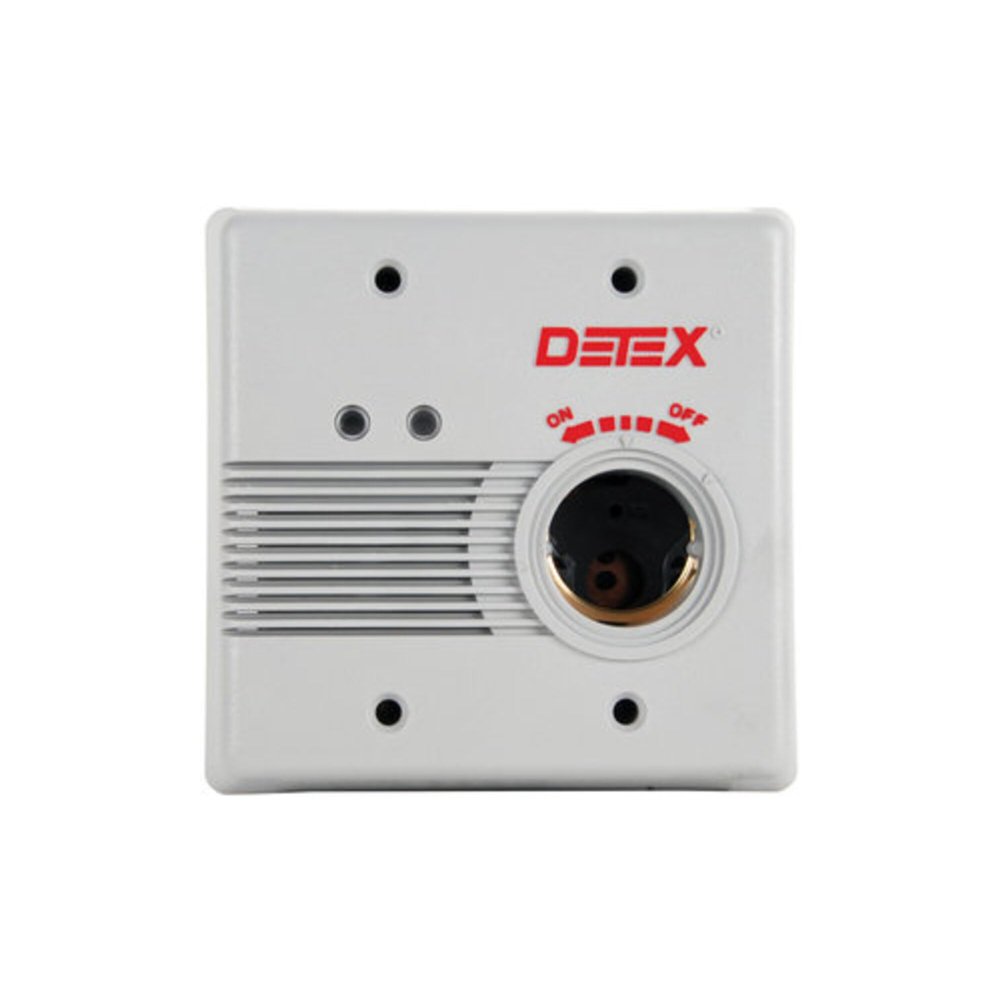 Detex EAX-2500S Gray Surface Mount Alarm Ac Powered, Gray