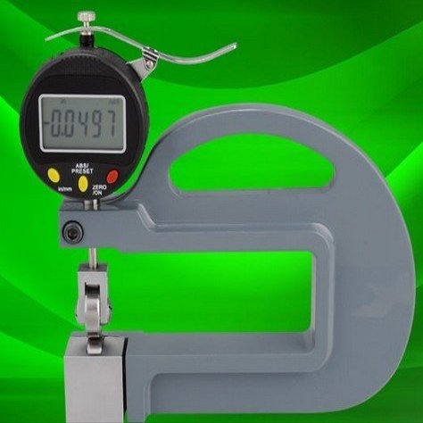 Gowe Digital Thickness Gauge With Roller Insert Measuring tool 0.001mm, Measuring Range 0 - 10 mm