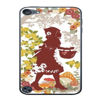 Gourmandise Mono Mode Ipod Touch (1st Generation) compatible Original Design Jacket , red