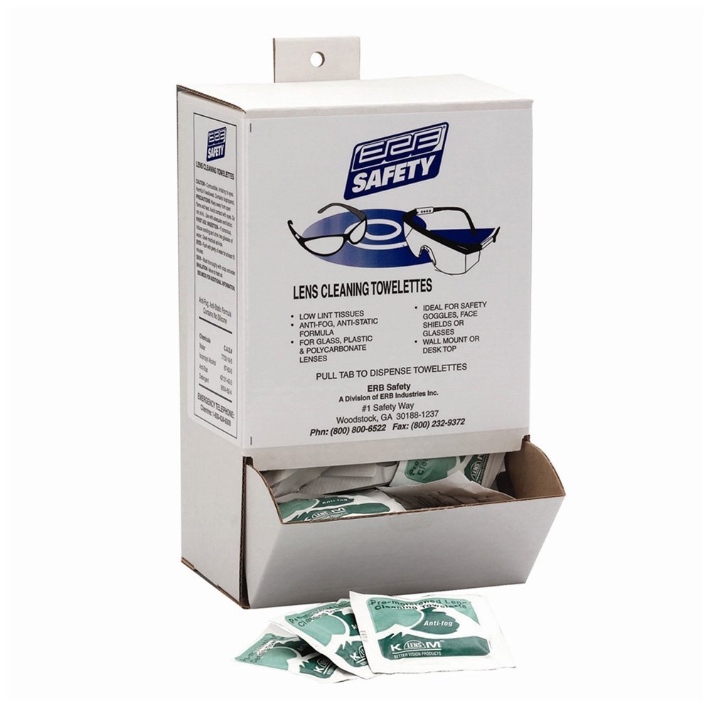 ERB 15699 Safety Lens Cleaning Wipes