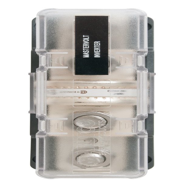 BEP Marinco Power Products Class T Fuse Holder with 2 Additional Studs, 225-400-Amp black